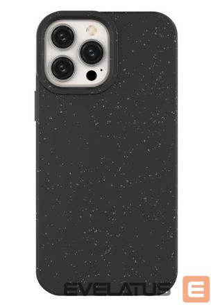 Aizmugurējais vāciņš Eco Apple iPhone 14 Pro Max silicone degradable cover Black