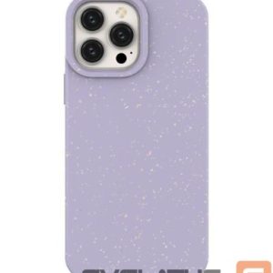 Aizmugurējais vāciņš Eco Apple iPhone 14 Pro Max silicone degradable cover Purple