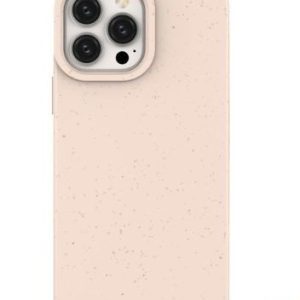 Aizmugurējais vāciņš Eco Apple iPhone 14 Pro Max silicone degradable cover Pink