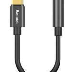 Parveidotājs Baseus  Type-C Male to 3.5mm Female Adapter L54 Black