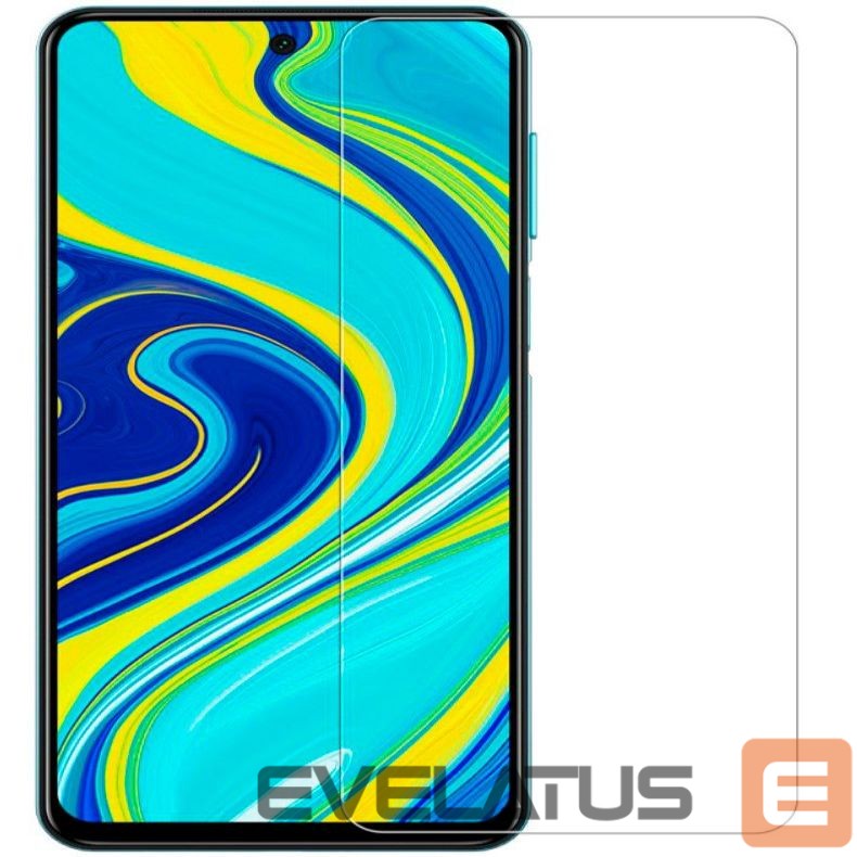 Aizsargstikls Evelatus Xiaomi Note 9 PRO / Note 9s 0.33 Flat Clear Glass Japan Glue Anti-Static