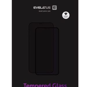 Aizsargstikls Evelatus Xiaomi Redmi 9 2.5D Full Cover Japan Glue Glass Anti-Static