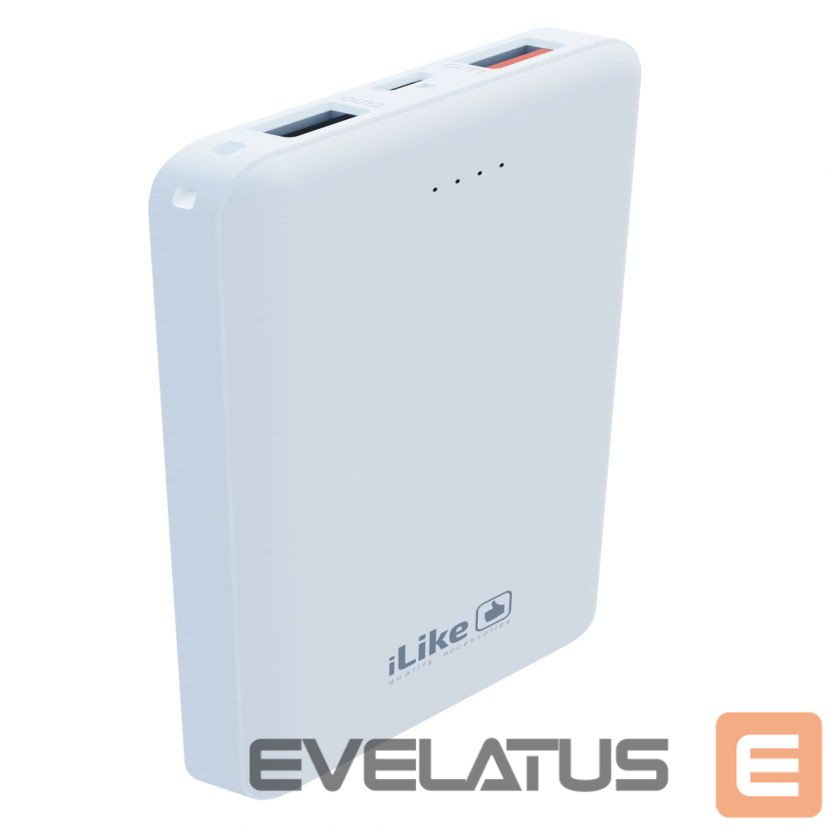 Ārējais akumulators iLike - Power Bank 951 10000 mAh White