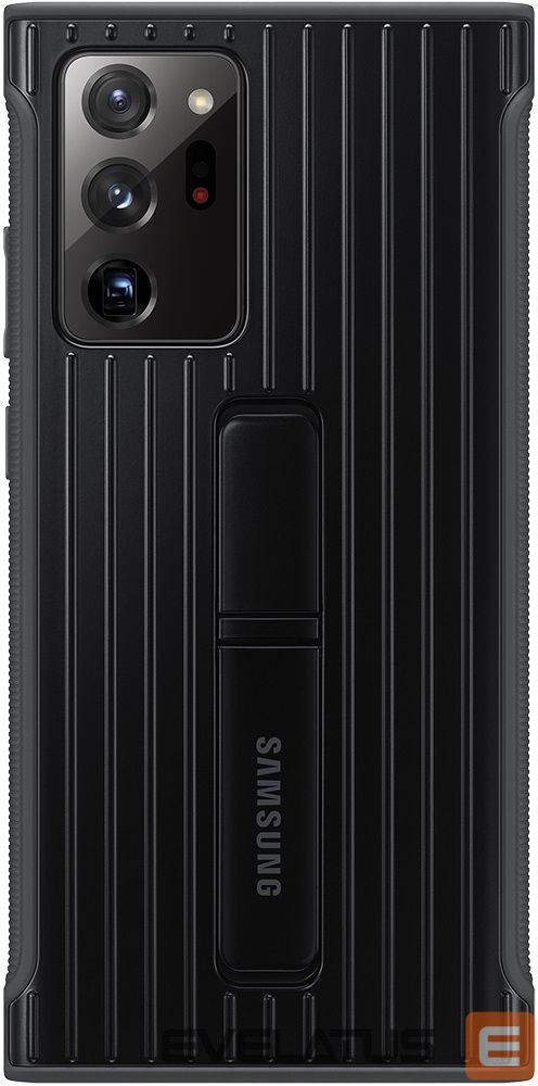 Aizmugurējais vāciņš Samsung Galaxy Note 20/Note 20 5G Protective Standing cover case Black