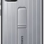 Aizmugurējais vāciņš Samsung  Galaxy Note 20/Note 20 5G Protective Standing Cover case Silver