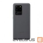 Aizmugurējais vāciņš Samsung  Galaxy S20 Ultra Leather Cover case Gray