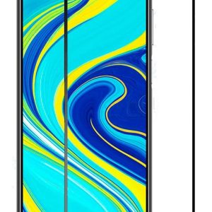 Aizsargstikls iLike Xiaomi Redmi Note 9 2.5D / Redmi 9T / Poco M3  Black Frame Full Glue