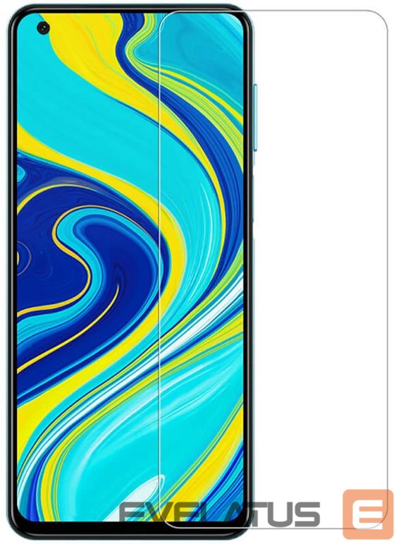 Aizsargstikls iLike Xiaomi Redmi Note 9 0.33mm /Redmi 9T / Poco M3 Flat Clear Glass