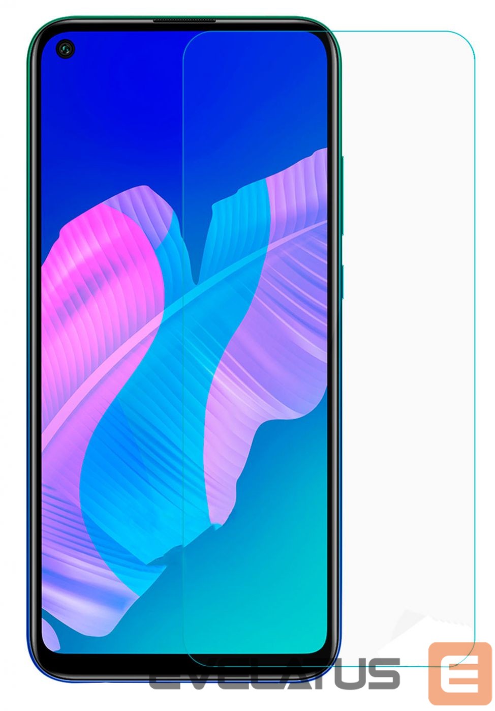 Aizsargstikls iLike Huawei Huawei P40 Lite E 0.33mm Flat Clear Glass