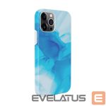 Aizmugurējais vāciņš Evelatus Apple iPhone 12 Pro Max Premium Silicone case Customized Print Blue