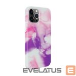 Aizmugurējais vāciņš Evelatus Apple iPhone 12 Pro Max Premium Silicone case Customized Print Purple