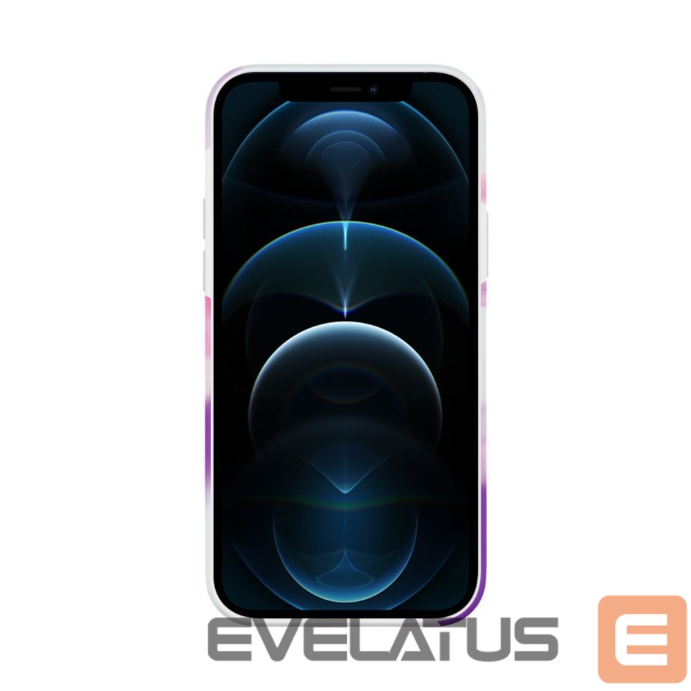 Aizmugurējais vāciņš Evelatus Apple iPhone 12 Pro Max Premium Silicone case Customized Print Purple
