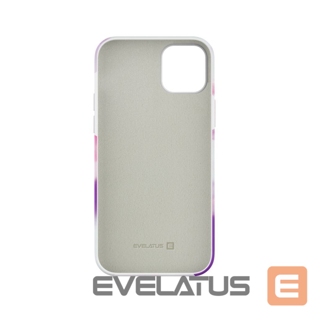 Aizmugurējais vāciņš Evelatus Apple iPhone 13 Premium Silicone case Customized Print Purple