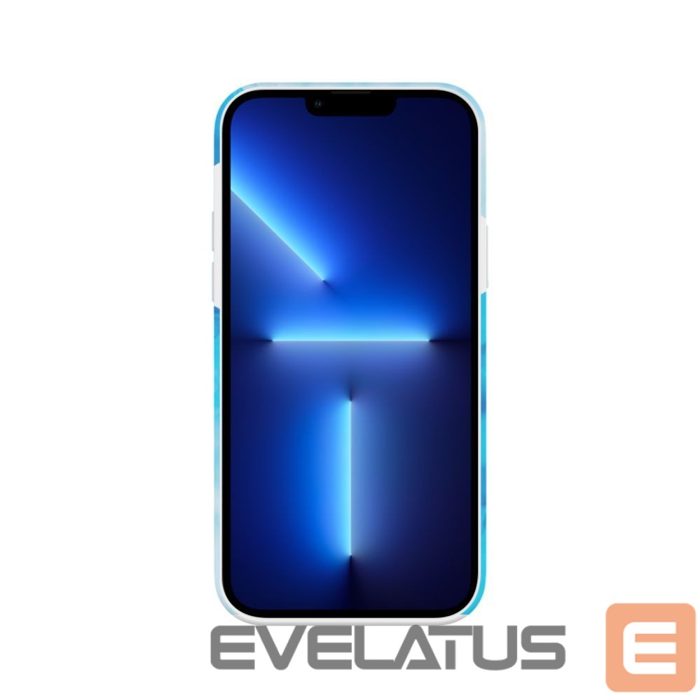 Aizmugurējais vāciņš Evelatus Apple iPhone 13 Pro Max Premium Silicone case Customized Print Blue
