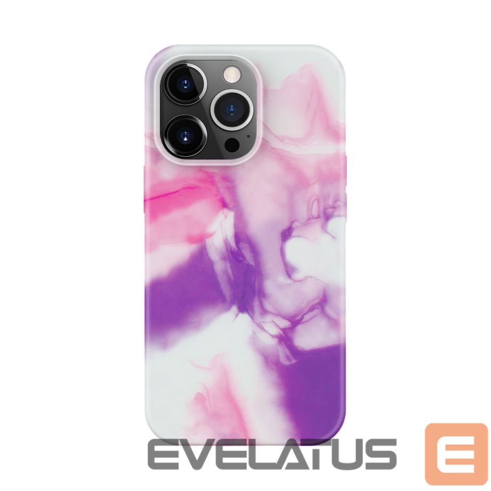 Aizmugurējais vāciņš Evelatus Apple iPhone 13 Pro Max Premium Silicone case Customized Print Purple