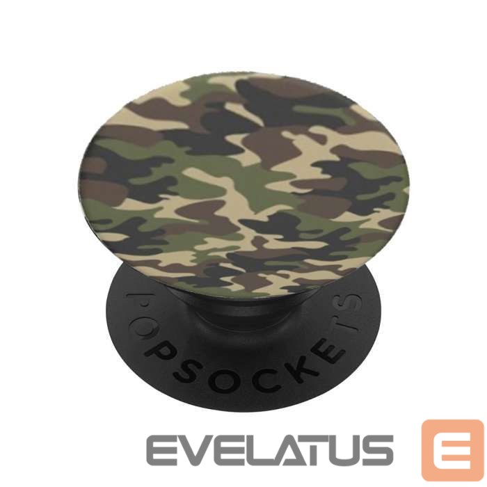 Universāls turētājs (Popsocket) Popsockets PopGrip Woodland Camo