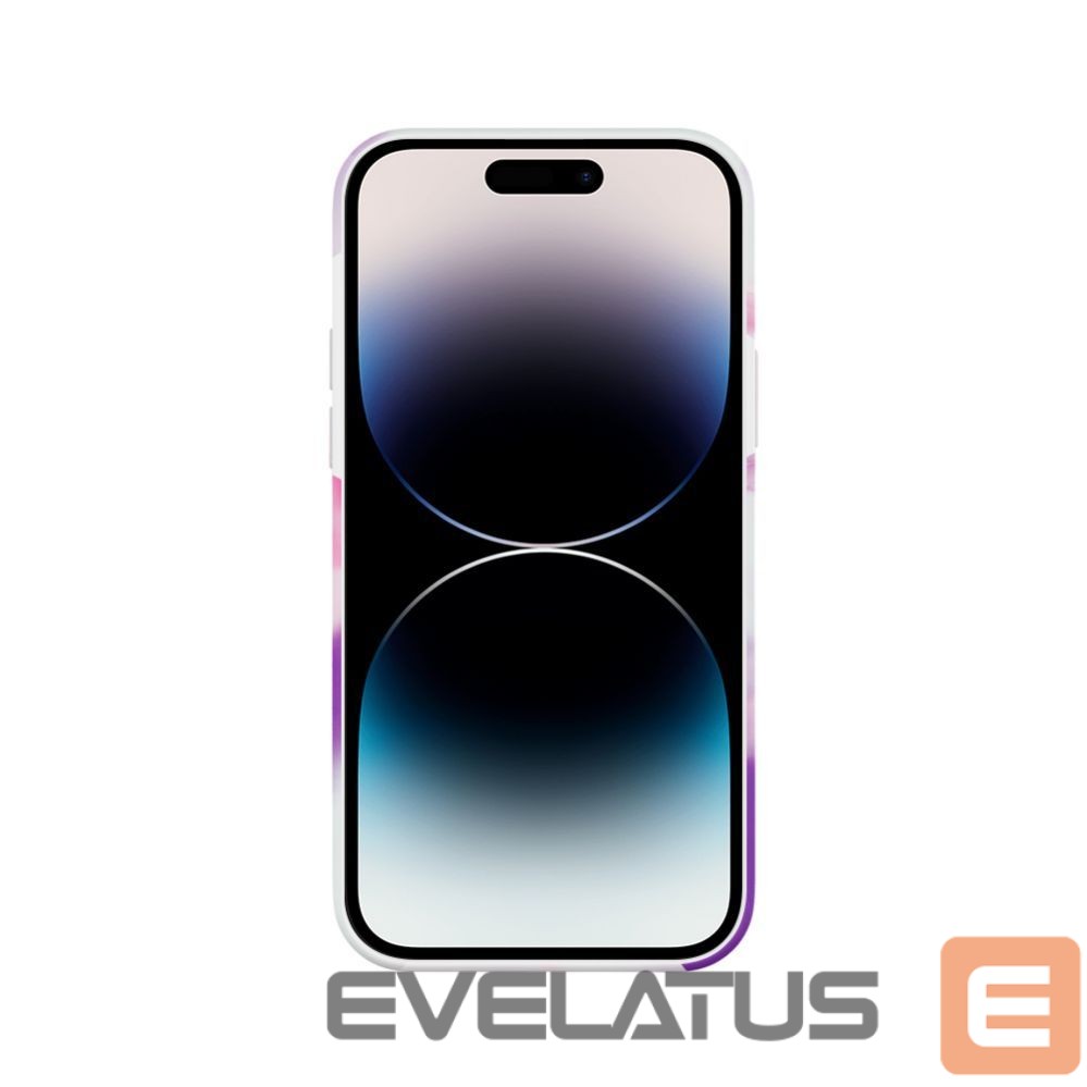 Aizmugurējais vāciņš Evelatus Apple iPhone 14 Pro Premium Silicone case Customized Print Purple
