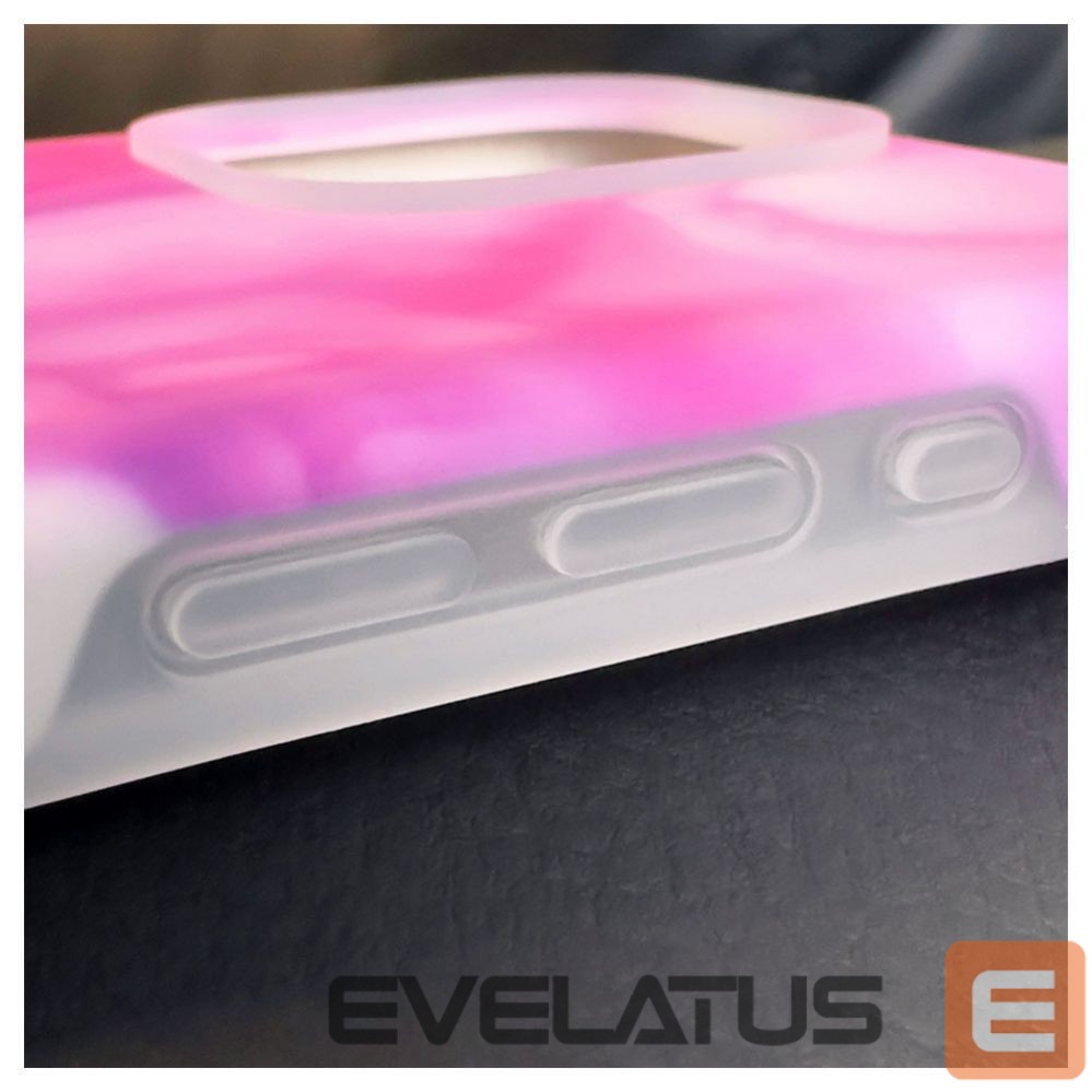 Aizmugurējais vāciņš Evelatus Apple iPhone 14 Pro Premium Silicone case Customized Print Purple