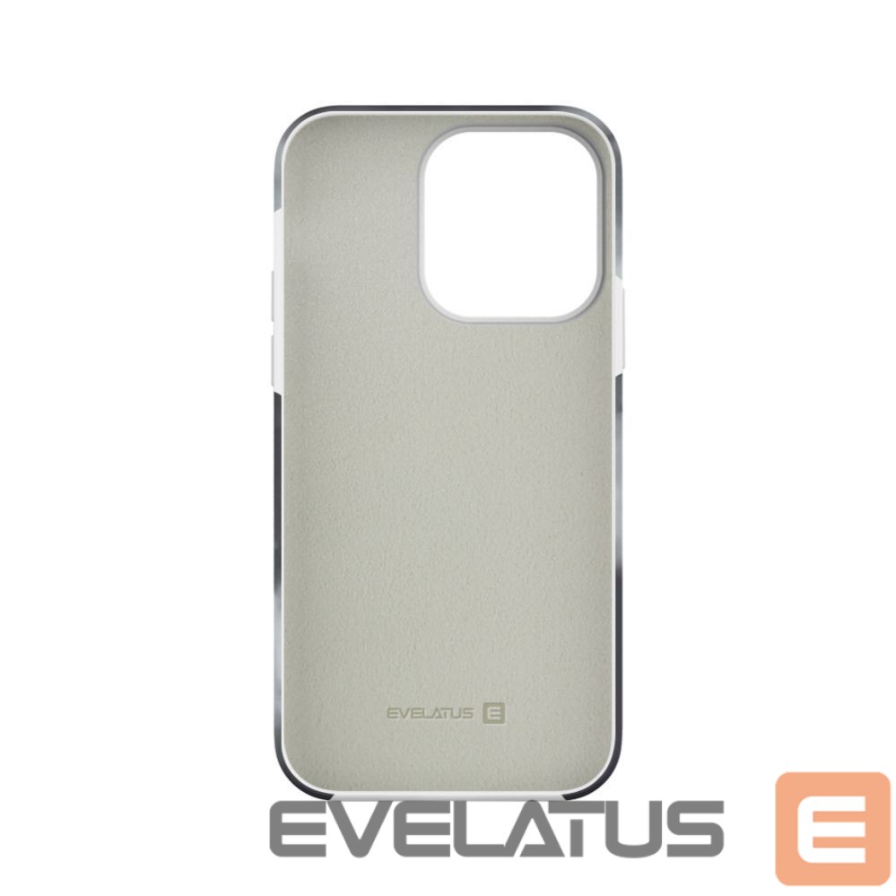 Aizmugurējais vāciņš Evelatus Apple iPhone 14 Pro Premium Silicone case Customized Print Gray
