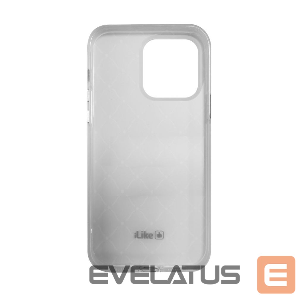 Aizmugurējais vāciņš iLike Apple iPhone 14 Pro Cover Prowhite Customized Print Design Gray