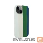 Aizmugurējais vāciņš Evelatus Apple iPhone 14 Silicone case Multi-Colored Green