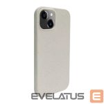 Aizmugurējais vāciņš iLike Apple iPhone 13 Silicone plastic case Eco Print Design White