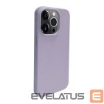 Aizmugurējais vāciņš iLike Apple iPhone 14 Pro Silicone plastic case Eco Print Design Flower Purple