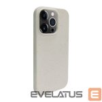 Aizmugurējais vāciņš iLike Apple iPhone 14 Pro Max Silicone plastic case Eco Print Design White