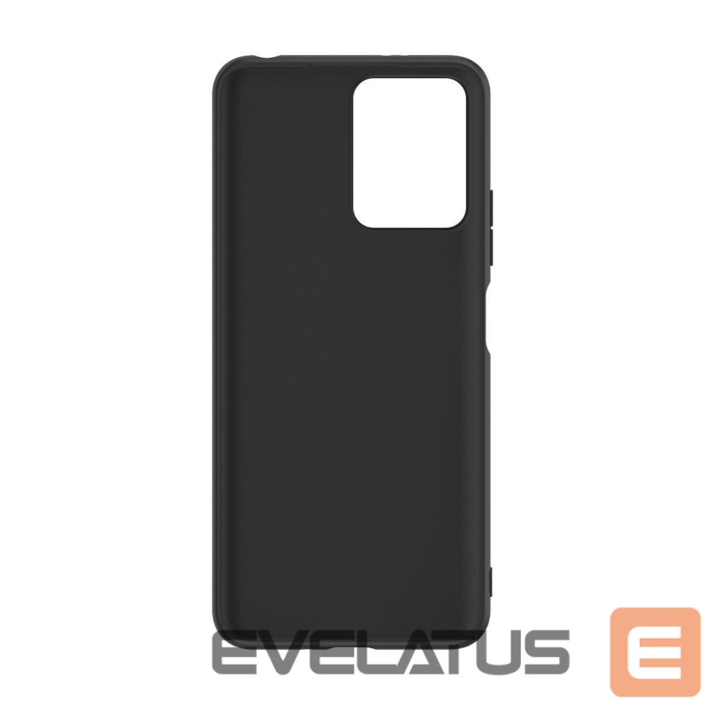 Aizmugurējais vāciņš iLike Xiaomi Redmi Note 12 / Poco X5 Plastic Leather Back Cover Black
