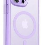 Aizmugurējais vāciņš Evelatus Apple iPhone 14 Pro Max Hybird Case Whith Magsafe and Camera Protection PC+TPU Purple