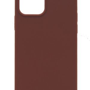 Aizmugurējais vāciņš Evelatus Apple iPhone 12/12 Pro Premium Soft Touch Silicone Case Dark Coffee