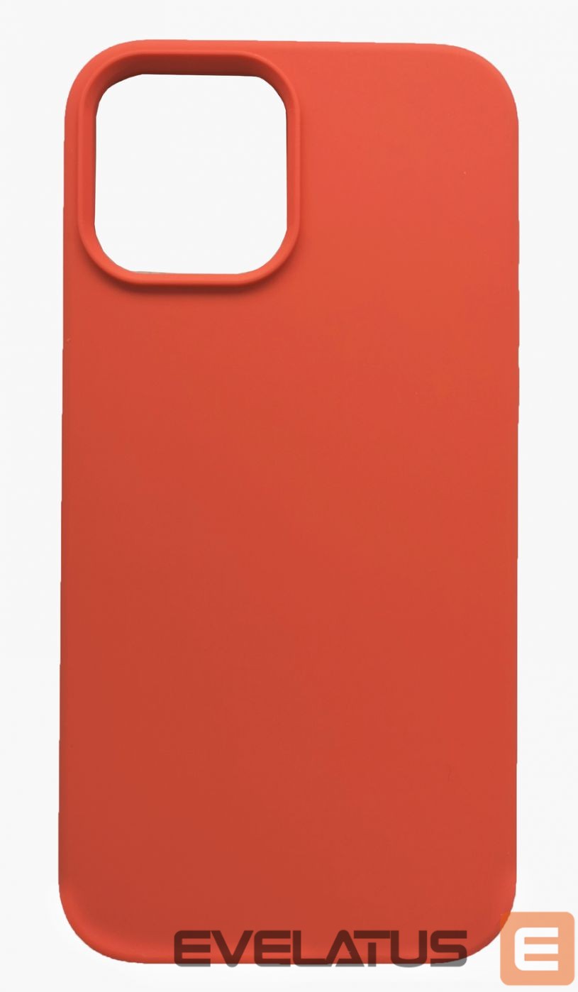 Aizmugurējais vāciņš Evelatus Apple iPhone 12 Pro Max Premium Soft Touch Silicone Case Orange