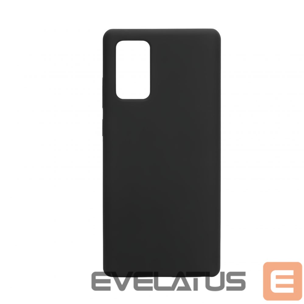 Aizmugurējais vāciņš Evelatus Samsung Galaxy Note 20 Premium Soft Touch Silicone Case Black