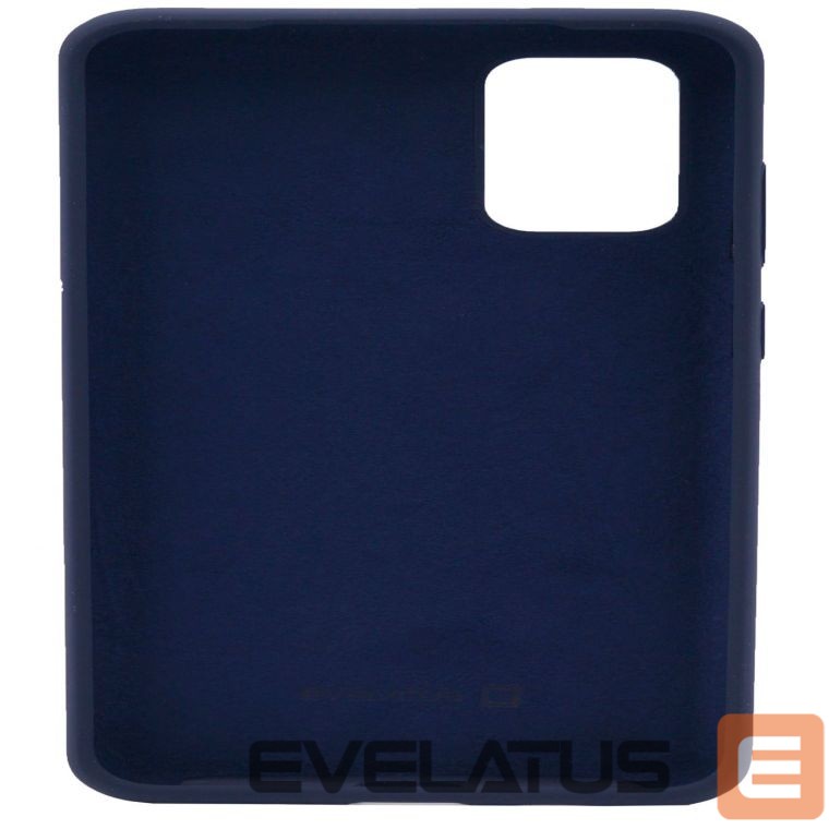 Aizmugurējais vāciņš Evelatus Samsung Galaxy Note 20 Premium Soft Touch Silicone Case Midnight Blue