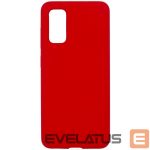 Aizmugurējais vāciņš Evelatus Samsung Galaxy S20 Premium Soft Touch Silicone Case Red