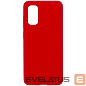 Aizmugurējais vāciņš Evelatus Samsung Galaxy S20 Premium Soft Touch Silicone Case Red