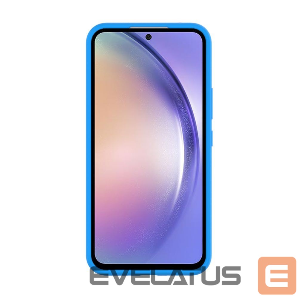 Aizmugurējais vāciņš Evelatus Samsung Galaxy A54 Premium Soft Touch Silicone Case Blue