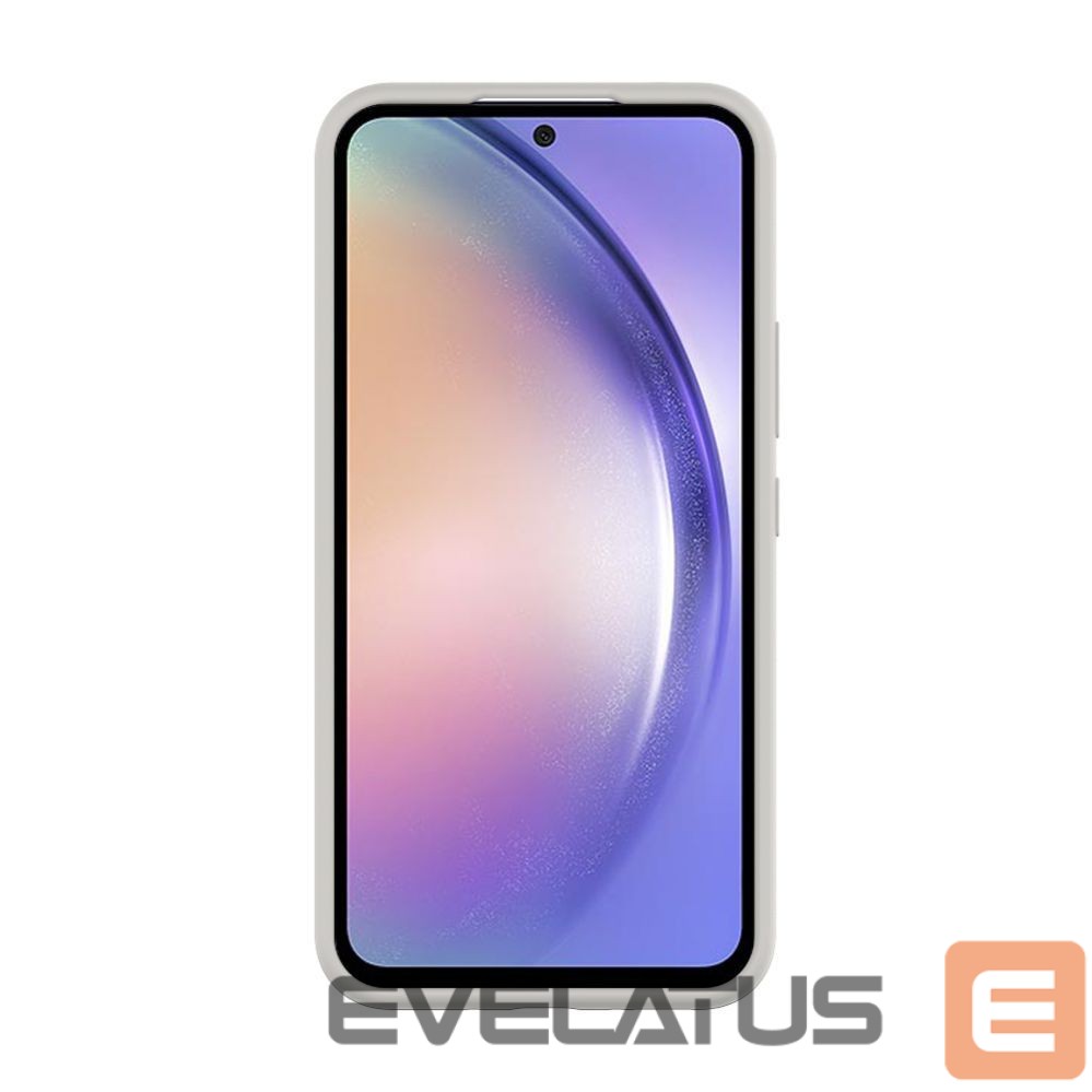 Aizmugurējais vāciņš Evelatus Samsung Galaxy A54 Premium Soft Touch Silicone Case Beige