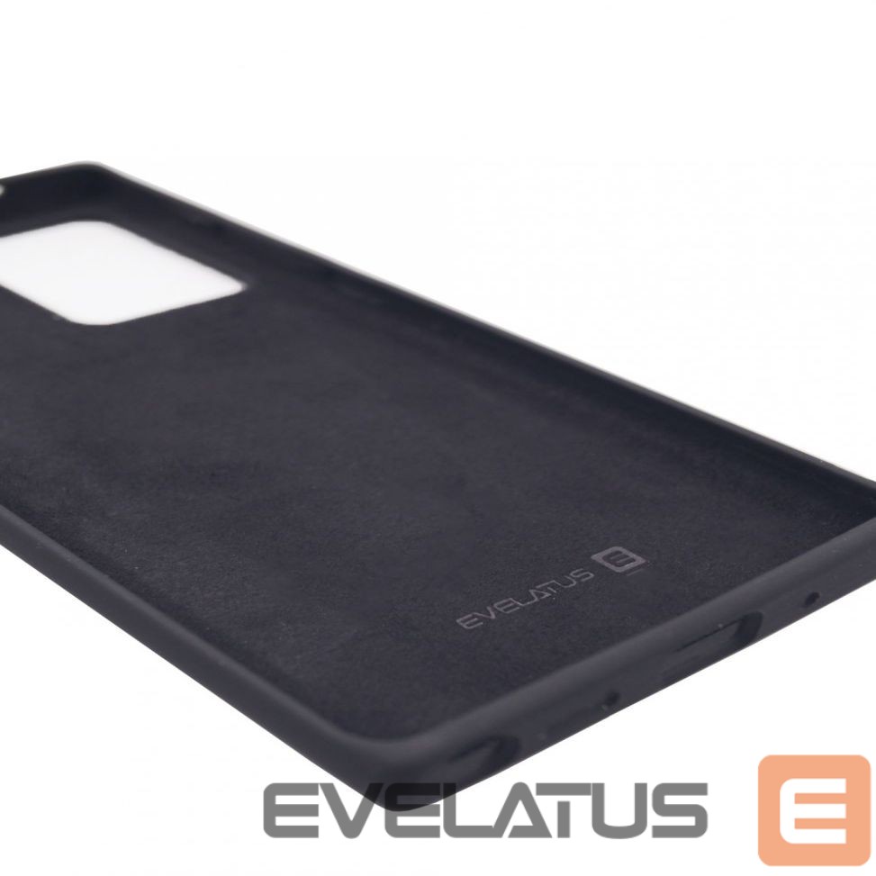 Aizmugurējais vāciņš Evelatus Huawei P40 Pro Premium Soft Touch Silicone Case Black