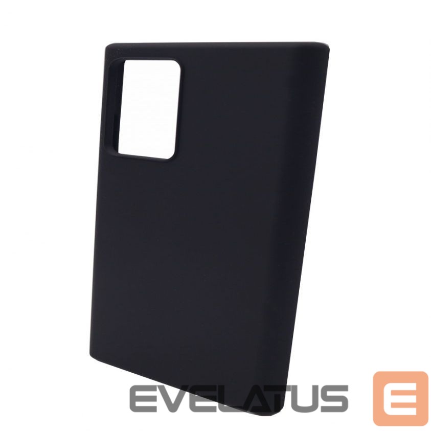 Aizmugurējais vāciņš Evelatus Huawei P40 Pro Premium Soft Touch Silicone Case Black