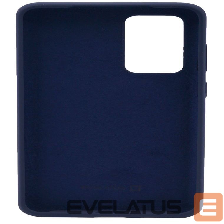 Aizmugurējais vāciņš Evelatus Huawei P40 Pro Premium Soft Touch Silicone Case Midnight Blue