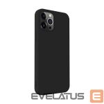 Aizmugurējais vāciņš iLike Apple iPhone 12 Pro Max Nano Silicone case Black