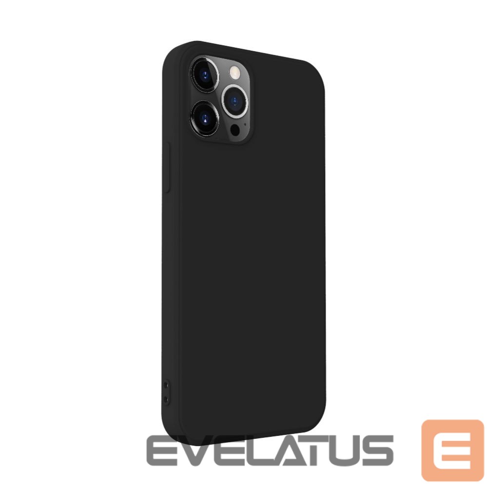 Aizmugurējais vāciņš iLike Apple iPhone 12 Pro Max Nano Silicone case Black