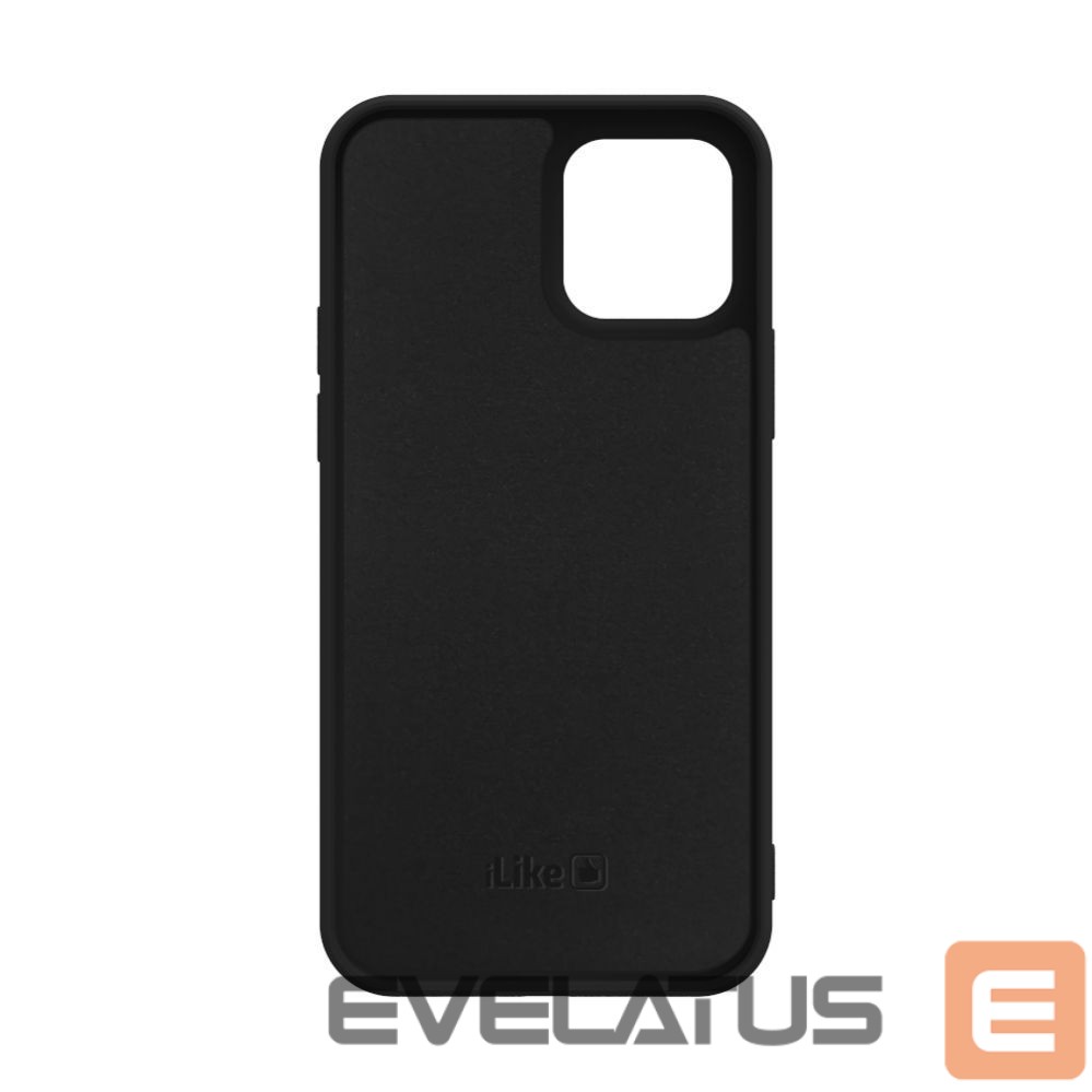 Aizmugurējais vāciņš iLike Apple iPhone 12 Pro Max Nano Silicone case Black