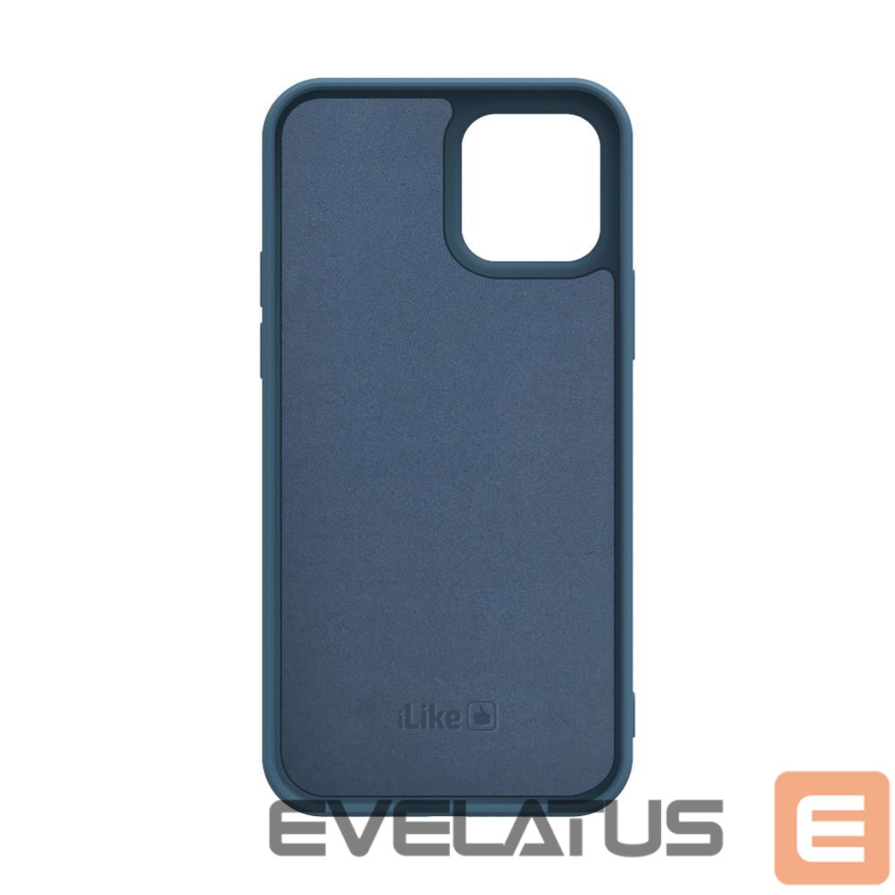 Aizmugurējais vāciņš iLike Apple iPhone 12 Pro Max Nano Silicone case Midnight Blue