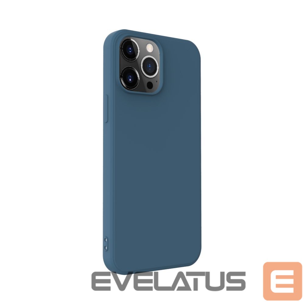 Aizmugurējais vāciņš iLike Apple iPhone 13 Pro Nano Silicone case Midnight Blue