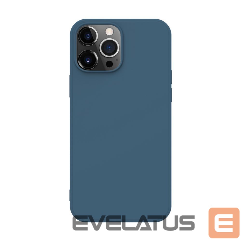 Aizmugurējais vāciņš iLike Apple iPhone 13 Pro Nano Silicone case Midnight Blue