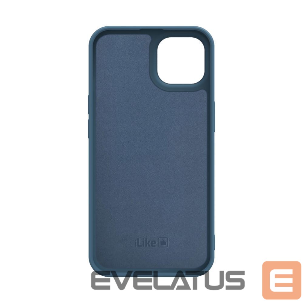 Aizmugurējais vāciņš iLike Apple iPhone 14 Nano Silicone case Midnight Blue