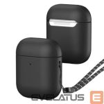 Maciņš austiņām Dux Ducis Apple Plen case for AirPods 2 / AirPods 1 headphone case Black