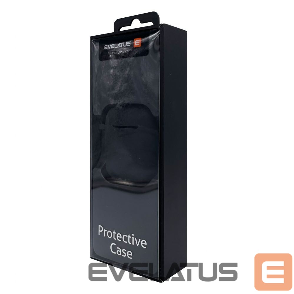 Maciņš austiņām Evelatus Apple Airpods Case EAC04 Dark Gray